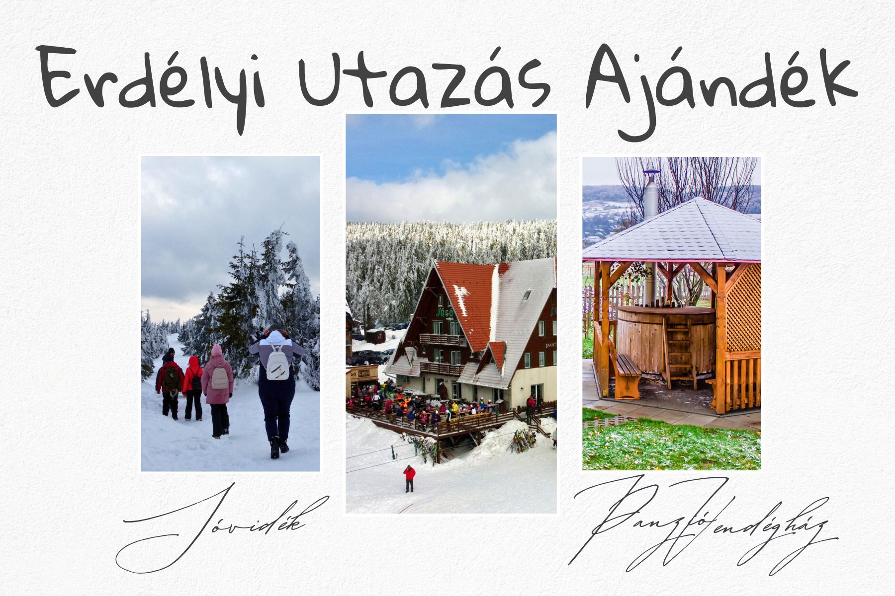 💌 Sóvidéki Élményutalvány 2026 – Pihenés, székely vendégszeretet